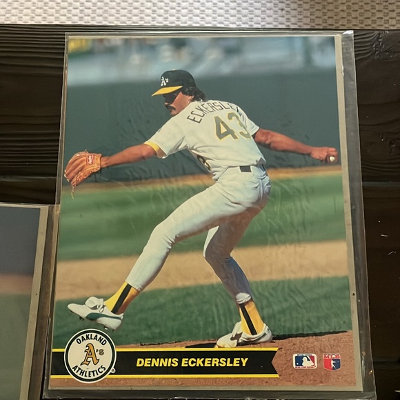 CMC Major League Baseball Action Photos- series 2 Oakland A’s 5 photos - Picture 8 of 10